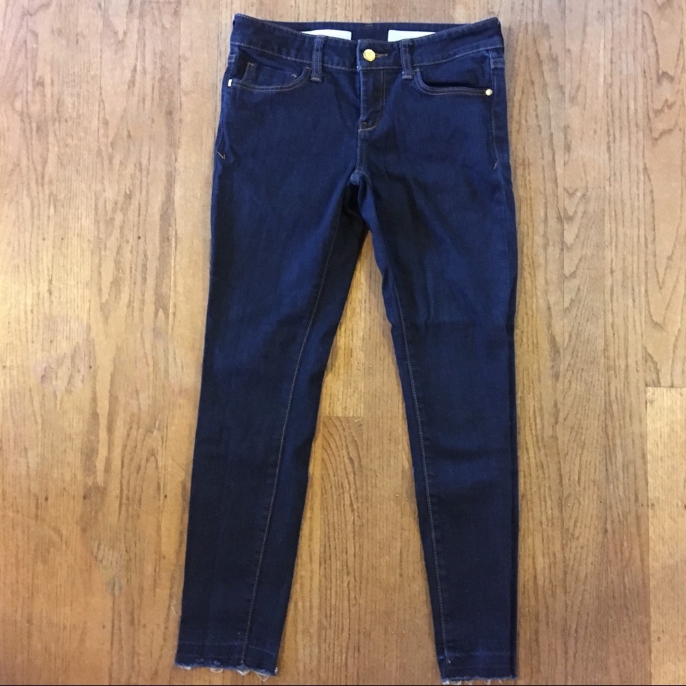 Pilcro & The Letterpress Raw Hem Ankle Jeans